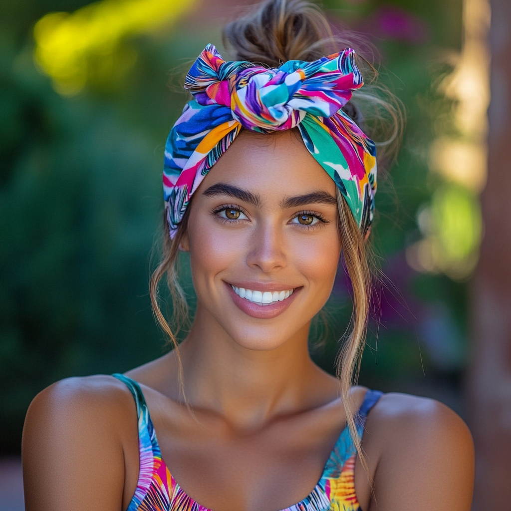 Serre tête couleur