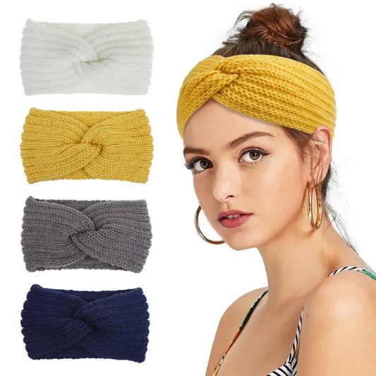 Bandeau femme tricot
